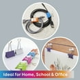 thumbnail image 2 of BAZIC Binder Clips Color Small Large Paper Clips (12/Pack), 6-Packs, 2 of 5