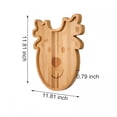 thumbnail image 2 of ACDANC 2026 New Christmas Charcuterie Board,Cheese Wood Board Charcuterie Platter Reindeer Santa Claus Gingerbread Man Wooden Serving Trays for Food Christmas Snack Party Supplies, 2 of 7
