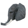 thumbnail image 2 of Máscara de elefante con cabeza de animal de Halloween, máscara de pez verde con cabeza de pez verde, máscara de hombre pez verde, 2 of 6