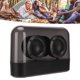 thumbnail image 5 of Altavoz , Subwoofer Recargable Con Carcasa Transparente, Altavoz Inalámbrico, Luz LED Colorida, Soporte De Entrada Auxiliar Para Acampar Para PC, 5 of 7