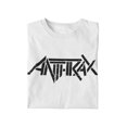 thumbnail image 3 of Anthrax - Classic Logo Unisex T-Shirt - Black - Small, 3 of 5