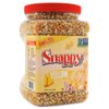 Snappy Yellow Popcorn Kernels, 4 lb Resealable Jar, Non-GMO, for Machine or Stove