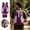 Purple, variant on Foldable Waterproof Backpack, 25L Lightweight Packable Daypack for Outdoor Travel Camping Hiking(Yellow-1,43cm)