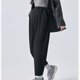 thumbnail image 4 of Warm Maternity Wide Leg Pants Elastic Waist Soft Trousers For Pregnant Women Breathable Fashionable Elastic Pants off whit1 XXL, 4 of 4
