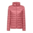 thumbnail image 6 of Tdoqot Womens Puffer Jackets- Short Winter Coats for Women Pink Size 4XL, 6 of 6