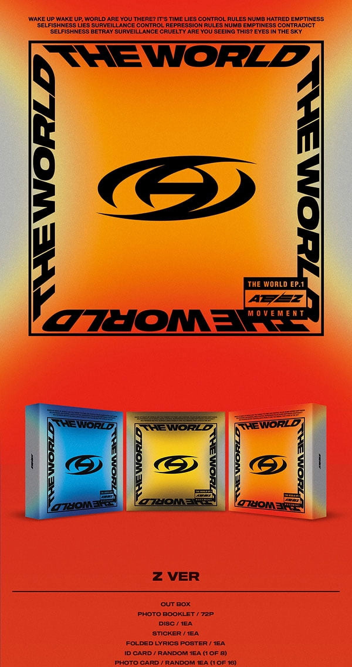Ateez - World Ep.1: Movement, Folk Rock CD, KQ ENT, Release Date
