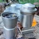 thumbnail image 3 of Kit de Café para Acampar de Colección Extrafino, Juego Vintage para Verter Café Al Aire Libre, Cafetera Portátil con Tazas y Caja, 3 of 6