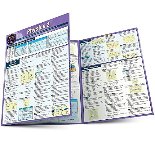 Pre-Owned Physics 2: A Quickstudy Laminated Reference Guide (Unknown) 1423241843 9781423241843