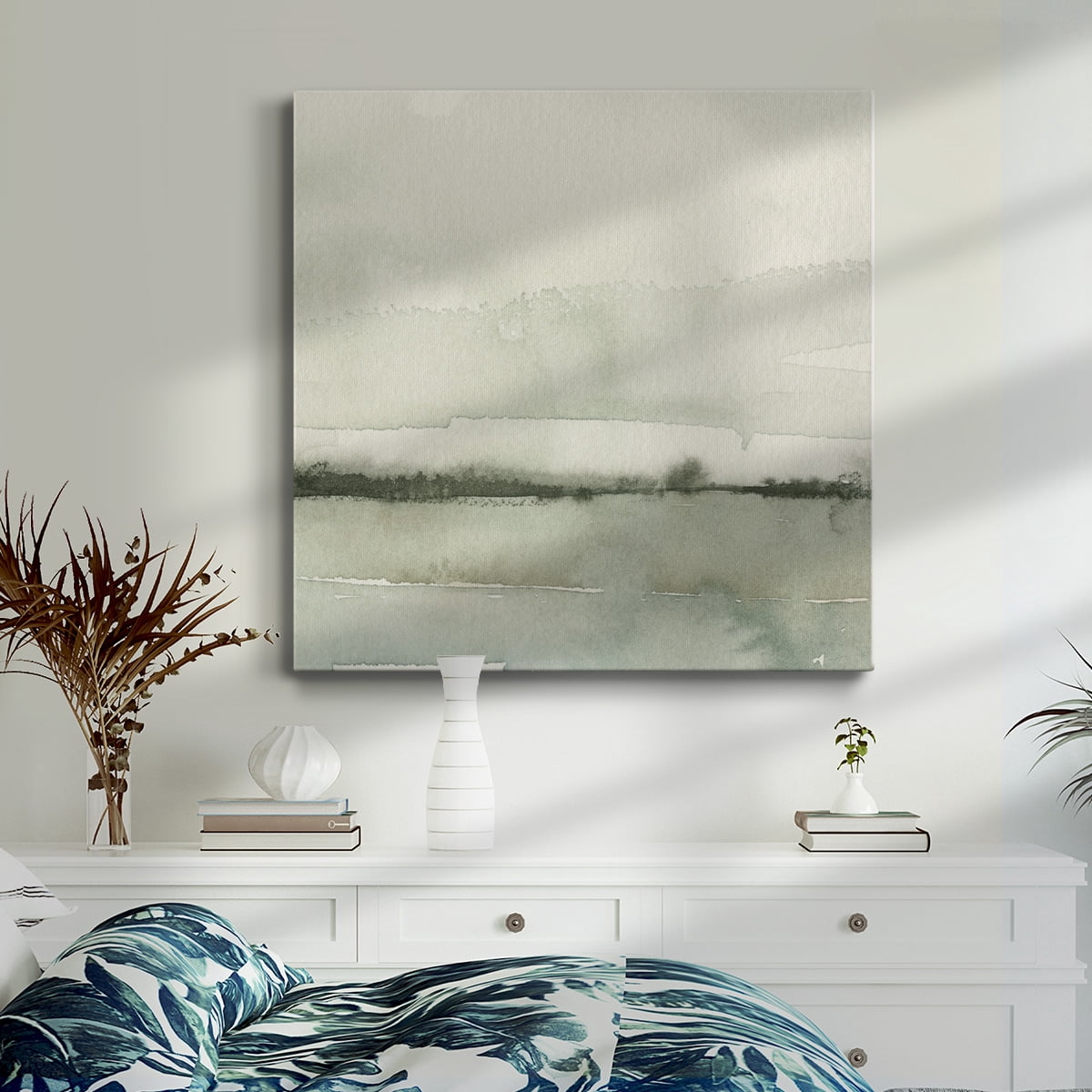Wexford Home Winter Reflections I-Premium Gallery Wrapped Canvas, 16" x 16" - Ready to Hang