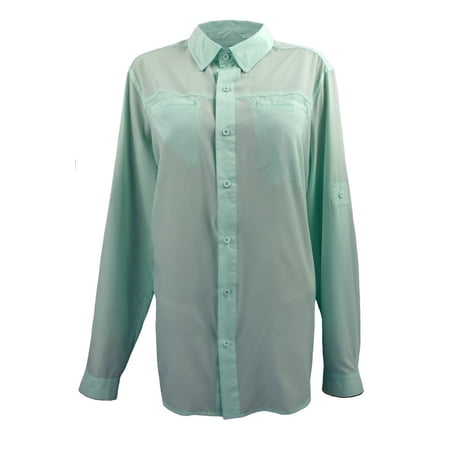 FinTech Women s Long Sleeve Fishing Shirt - Medium