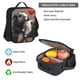 thumbnail image 5 of Disketp Heart Guinea Pig Couple Mochila Estampada de Gran Capacidad con Lonchera y Estuche, Set de 3 Piezas para Estudiantes, 5 of 7