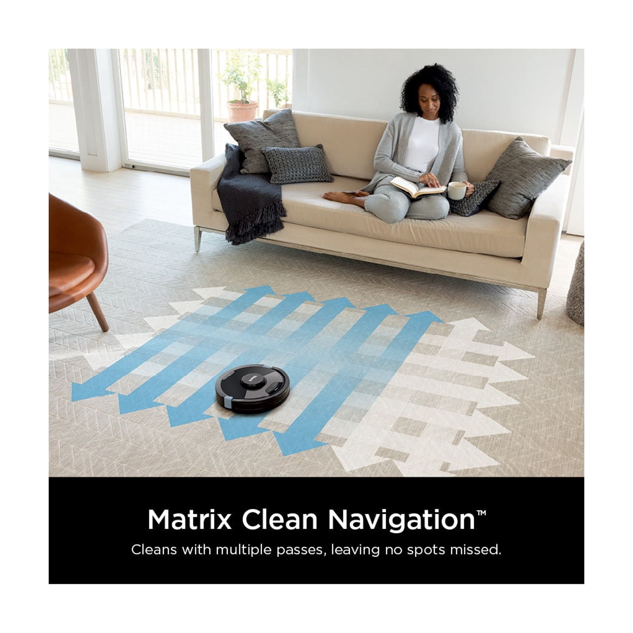 Shark AI Ultra 2-in-1 Robot Vacuum & Mop, Sonic Mopping, CleanEdge Technology, Matrix Clean, RV2620WD
