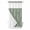 Green, variant on No Hook Shower Curtains with Snap-in Liner Set, Red Botanical Waterproof Hotel Style Bathroom Shower Curtain, Pastoral Elegant Spring Floral Breathable Mesh Top Window Bath Curtains 36''x72''