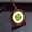 15, variant on [1pc Four-Leaf Clover Lucky Necklace] 1pc Fashion Wooden Four-Leaf Clover Pendant Necklace, Shamrock Green Glass Inlay, Lucky Charm Rope Chain Jewelry for Women and Men, Vintage Style Gift,11