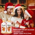 thumbnail image 4 of 2Pcs Christmas Soap Dispenser Refillable Liquid Container Gingerbread Man Candy Glass Soap Dispenser with Pump for Xmas Holiday Home Kitchen Countertop Decor, 4 of 7