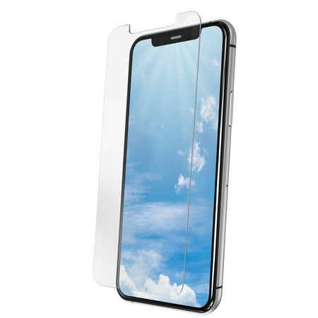 onn. Clear Glass Screen Protector for iPhone XR/11