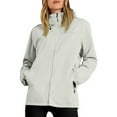 thumbnail image 2 of ChicHaven Waterproof Rain Jacket for Women Packable Rain Slicker Raincoats Women's Windbreaker for Spring Fall White S, 2 of 5