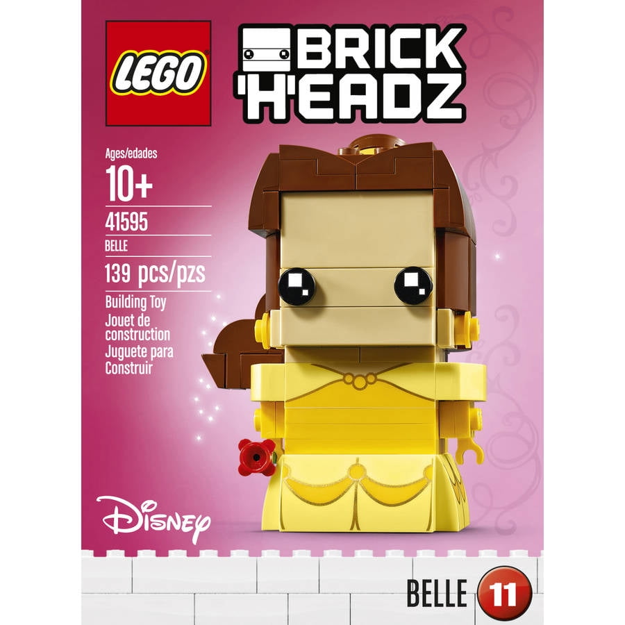 lego brickheadz belle and beast