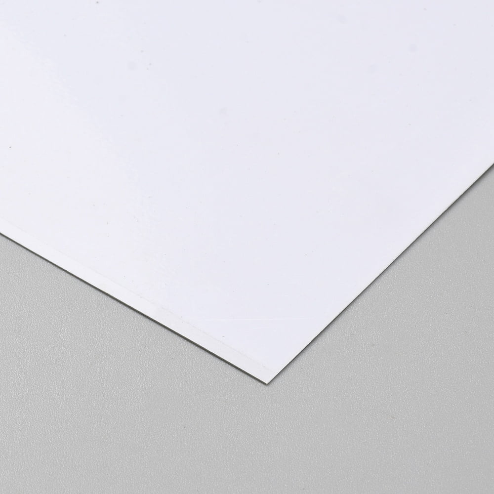 Aluminum Heat Transfer Printing Blank Bndicator Plate White 300x250x0.5mm