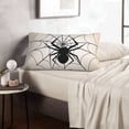 thumbnail image 6 of Daiia Spiders On The Web 1 Bedding Waterproof Pillow Protector Zippered Queen – Bed Bug Proof Pillow Encasement-16"x24", 6 of 6