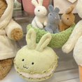 thumbnail image 2 of JELLYCAT Exquisito Postre Conejo Macaron Pastel Lindo Mini Adorno De Regalo Suave Y Cómodo, 2 of 5
