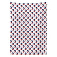 thumbnail image 3 of Ambesonne Phillipine Tablecloth Rectangular Table Cover, Circles with Flag, 52"x70", Multicolor, 3 of 4