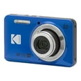 thumbnail image 1 of Kodak PIXPRO Friendly Zoom FZ55 - Appareil Photo Numérique - compact - 16,35 Mpx - 1080p / 30 Ips - Zoom Optique 5x 63 Mo - Bleu, 1 of 5