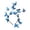 Blue, variant on kaondbfi Summer Outdoor Travel Essentials Accessories Headbands for Women and Men Bride Butterfly Photo Hair Hoop Hair Ornament