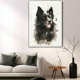 thumbnail image 5 of Belgian Sheepdog Dog Wall Art Animal Oil Painting On Canvas Poster Dog Watercolor Colorful Cute Dogs Aesthetic Room Decor Canvas Poster Unframe 8x12 inch, 5 of 6