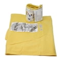 thumbnail image 3 of Portabebés Suave, elástico, de algodón, portabebés, funda de lactancia para uso con recién nacidos y niños pequeños: distribuye uniformemente el peso para un transporte más cómodo (amarillo), 3 of 5