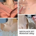 thumbnail image 2 of Necklace Set simple cute personality new styl, B3O9, 2 of 6
