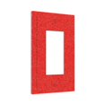 thumbnail image 6 of Zufioo Red Glitter Print Switch Wall Plate, Dustproof and Heat-resistant Decorative Wall Switch Cover, Suitable for Residential and Commercial Areas-Mid-size, 6 of 8
