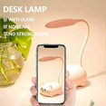 thumbnail image 2 of Kids Lamp, LED Desk Lamp for Kids, Cute Cat Lamp Kawaii Desk Accessories, Flexible Gooseneck Eye-Care Cartoons Small Desk Lamp Girls Gifts (Pink), 2 of 5