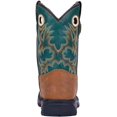 thumbnail image 4 of Dan Post Boys' Ridge Runner Western Boot Wide Square Toe Tan 5 D, 4 of 7