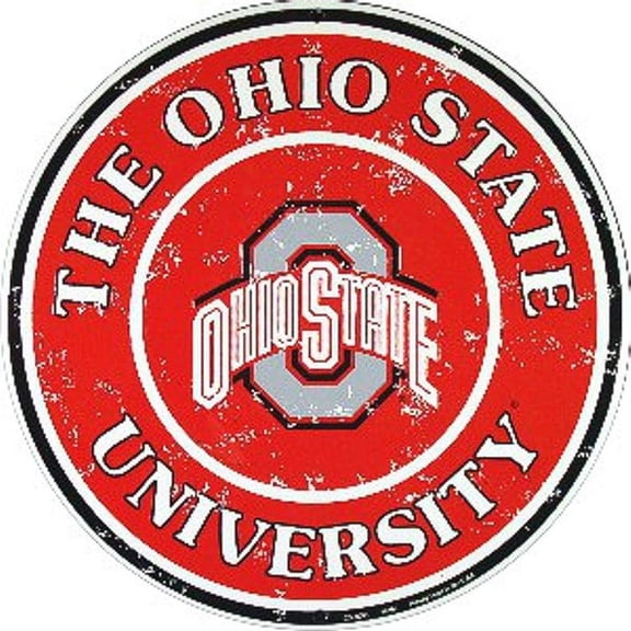 Signs 4 Fun Srcos OH State Univ. w/Logo Round Sign