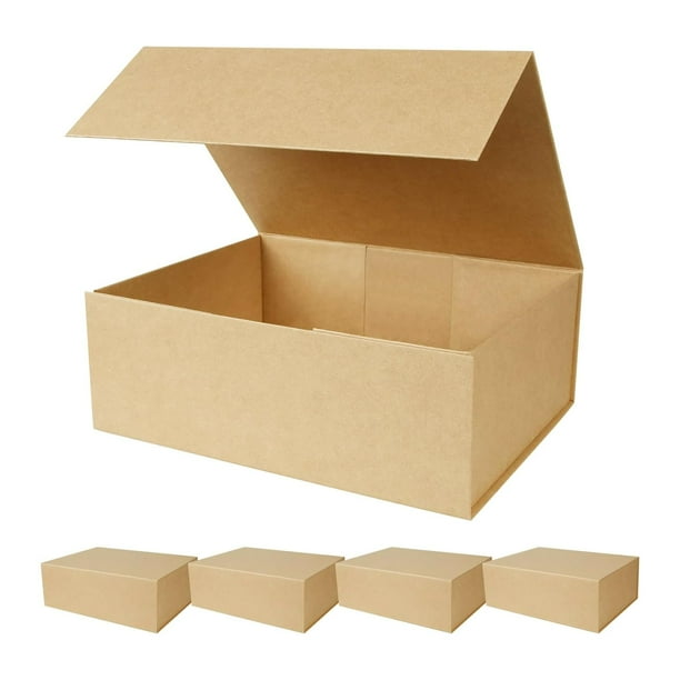 Cajas de regalo RayOfSun, tamaño grande, 35 x 23 x 11 cm, tapa magnética, 5 unidades
