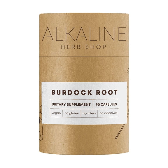 Alkaline Herb Shop: Burdock Root Supplement 90 Capsules