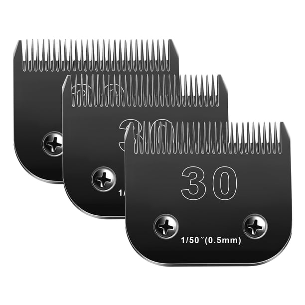 Cuchillas de aseo para perros Audoc 30 compatibles con Andis/Oster/Wahl