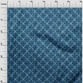thumbnail image 3 of oneOone Rayon Blue Fabric Aian Batik Sewing Craft Projects Fabric Prints By Yard 56 Inch Wide, 3 of 4