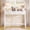 White-without mirror, variant on HIGDBFE Makeup Vanity Desk with 2 Drawers, Vanity Dressing Table with Glossy Desktop, Small Vanity for Small Spaces