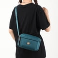 thumbnail image 4 of Bolso bandolera para mujer Bolso bandolera de gran capacidad Bolsos de moda de viaje de color sólido, 4 of 5