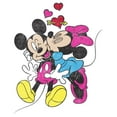 thumbnail image 2 of Girl's Mickey & Friends Valentine's Day Minnie Mouse Smooch  Graphic Tee White Large, 2 of 4