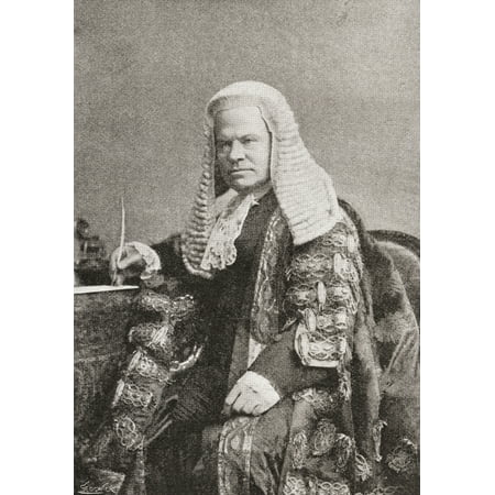 - Hardinge Stanley Giffard 1St Earl Of Halsbury 1823-1921 English Barrister Politician Government Minister And Three Times Lord Chancellor Of Great Britain From The Strand Magazine Published 1896 Rolled