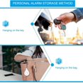 thumbnail image 4 of Llavero de alarma de autodefensa - Llavero de alarma de seguridad multifuncional Alarma de emergencia, dispositivos de seguridad para mujeres, niñas, niños y ancianos, 4 of 5