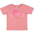 thumbnail image 3 of Inktastic Love in Red and Pink with Heart Boys or Girls Baby T-Shirt, 3 of 5
