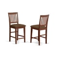thumbnail image 3 of YAVN5-MAH-C 5 Pc Dining counter height set - high top Table and 4 bar stools with backs., 3 of 5