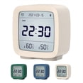 thumbnail image 1 of Réveil Bluetooth, Horloge Numérique Intelligente Contrôlée par Application avec Date, Heure, Température, 1 of 5