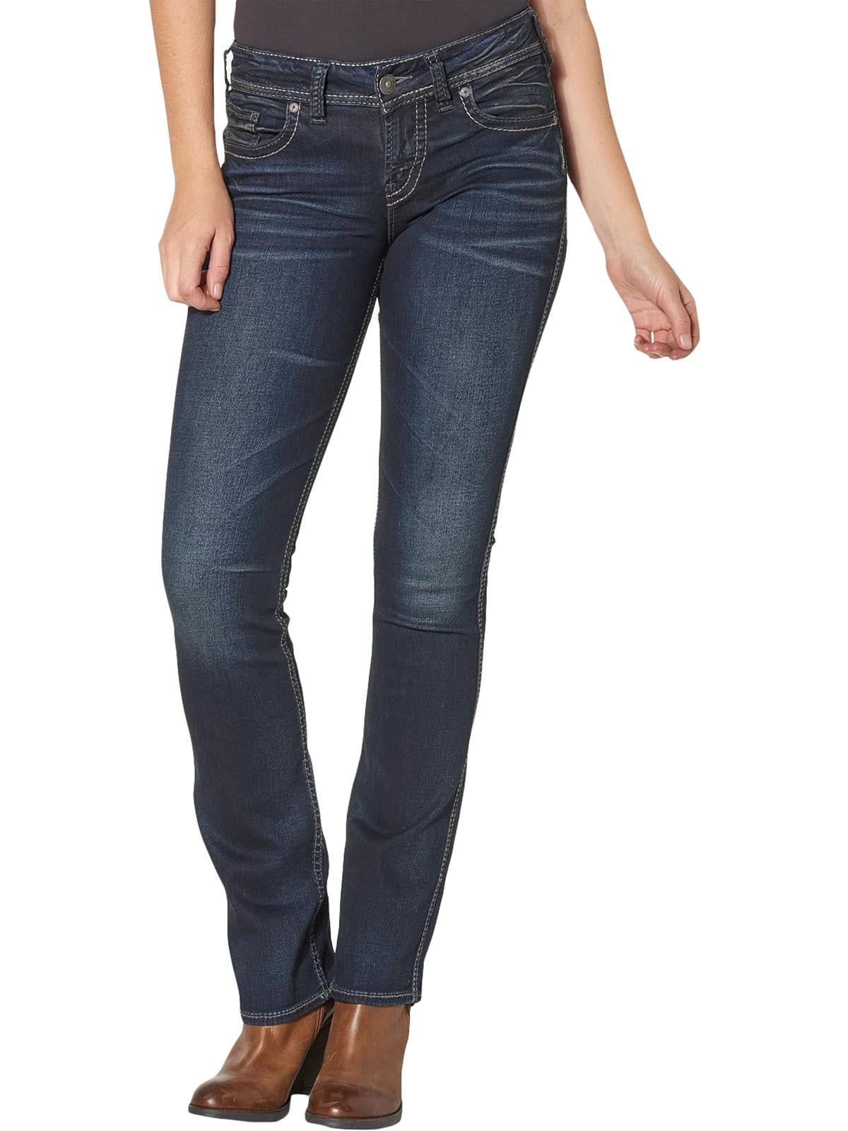Silver Jeans Co. Ladies Suki Mid Rise Slim Bootcut Jeans, Waist Sizes ...