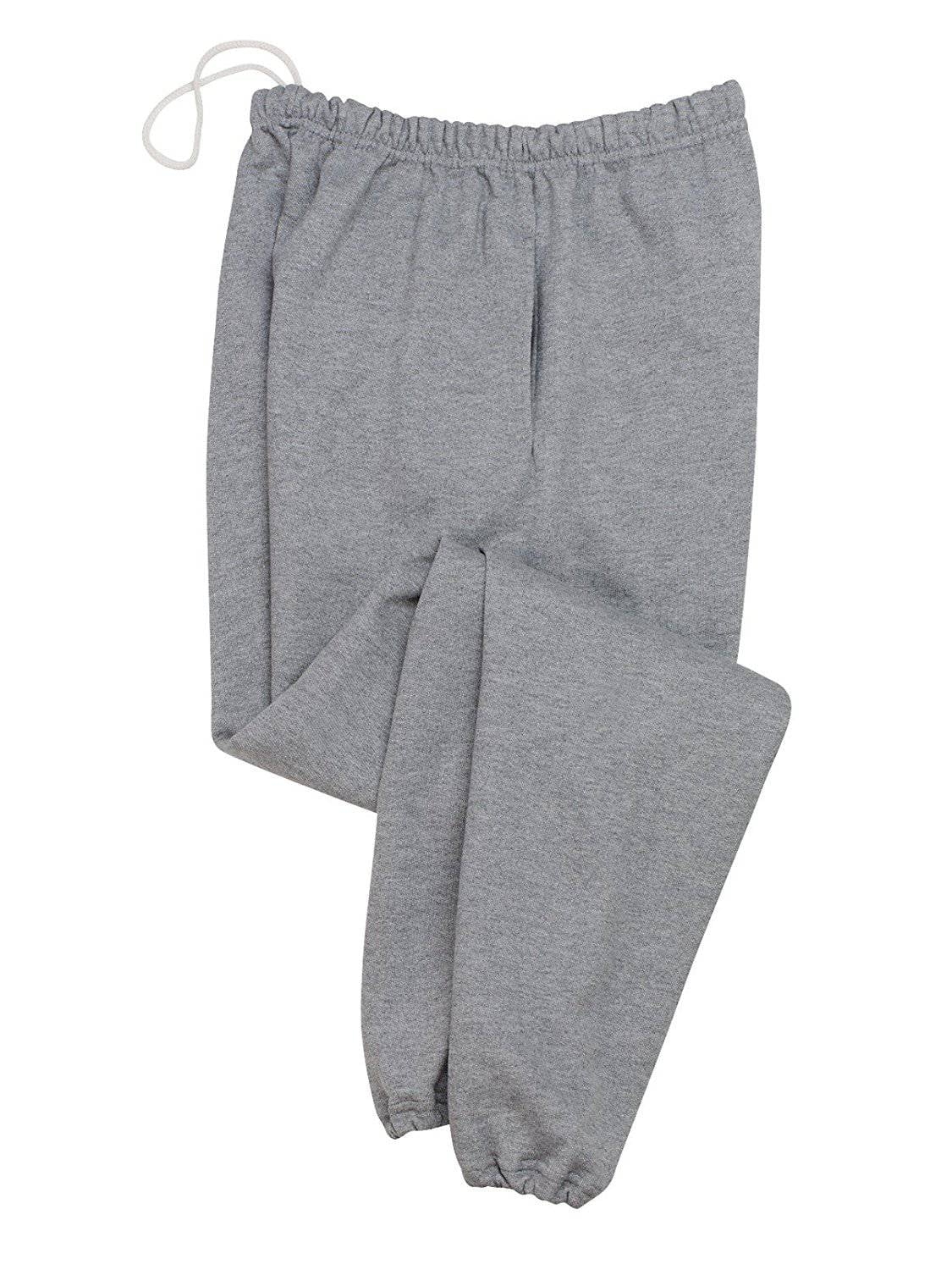 Super Sweats Cotton//Poly Elastic Bottom Mens Sweatpants With POCKETS S-2XL 3XL