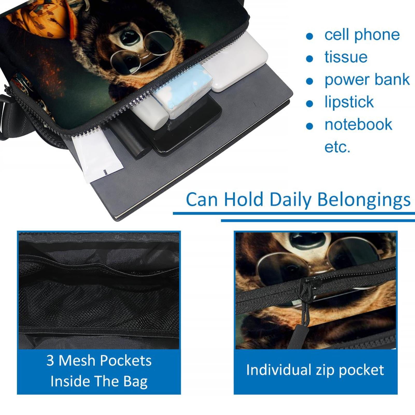 Bears Adjustable Lightweight Running Belt with Extension Strap and Belt Bag/Fanny Pack – Unisex